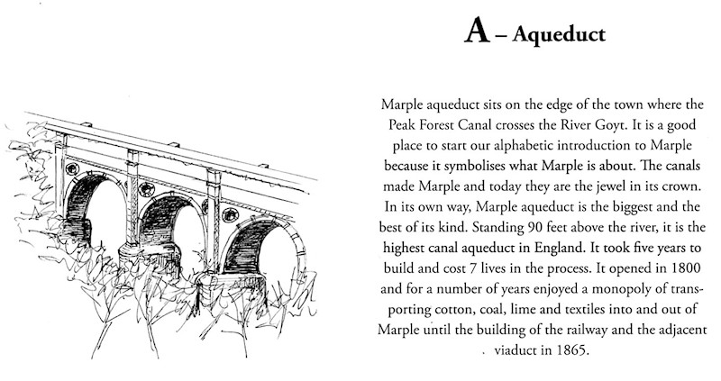 A is for Aqueduct: Marple Aqueduct