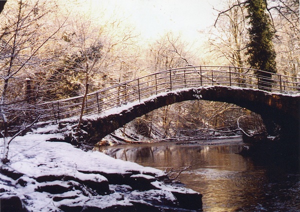 December - Snow on Roman Bridge - P.Clarke