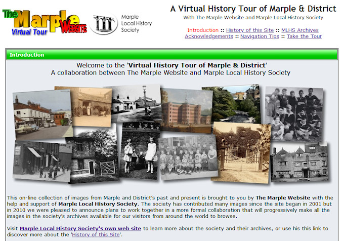 Virtual History Tour of Marple