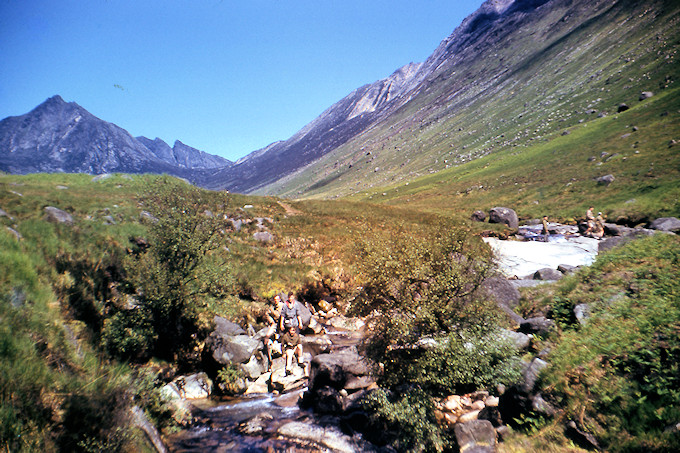 WH1961-009 View of Witch’s Step from Glen Rosa