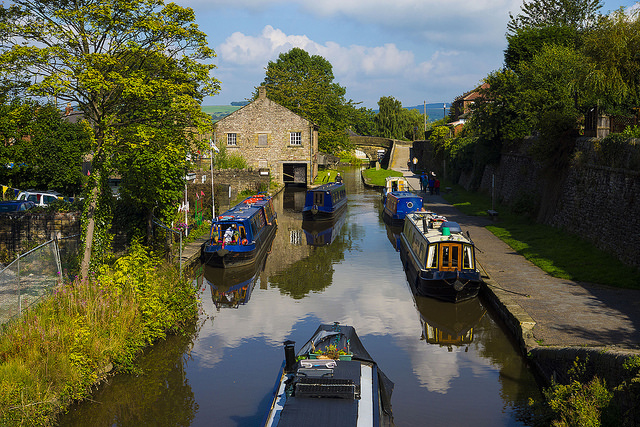 Marple Wharf from Church Lane - Jake Taylor