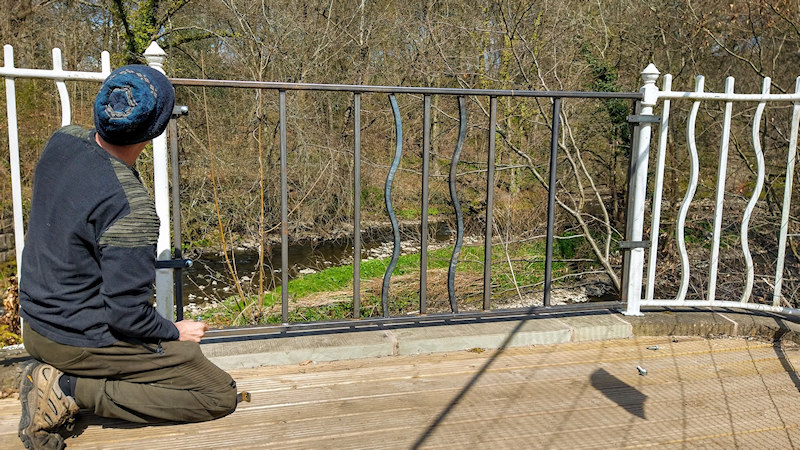 Iron Bridge Railings