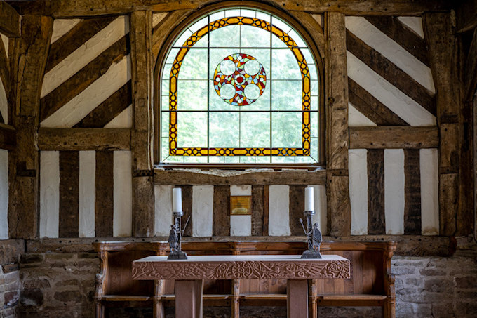 Chadkirk east window