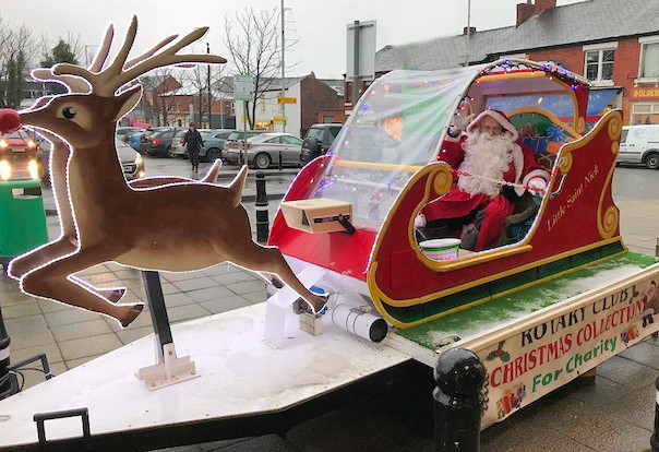 Rotary Christmas Sleigh