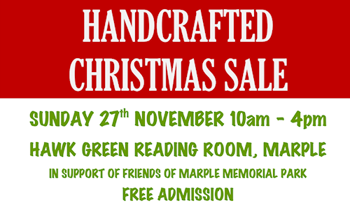 Handcrafted Christmas Sale for Friends of the Park