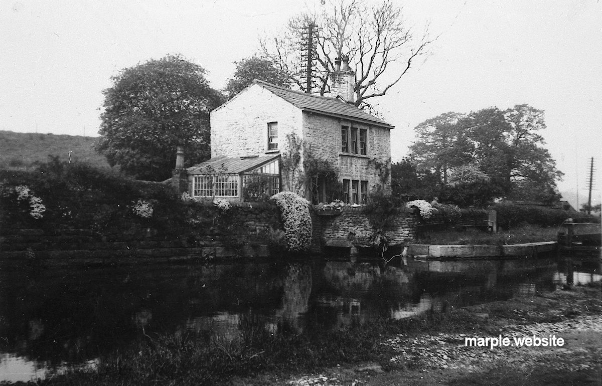 A view of Glen Cottage, the former Lock keeper's cottage next to Lock 6.