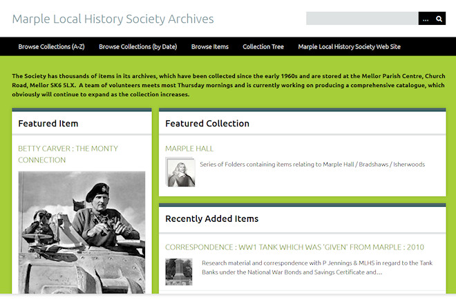 Marple Local History Society Archives