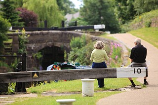 Lock 10 on the Peak Forest Canal