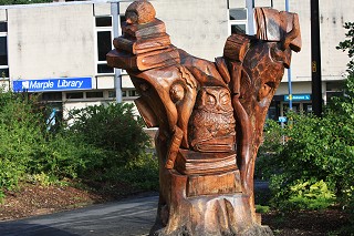 Marple Library in Memorial Park