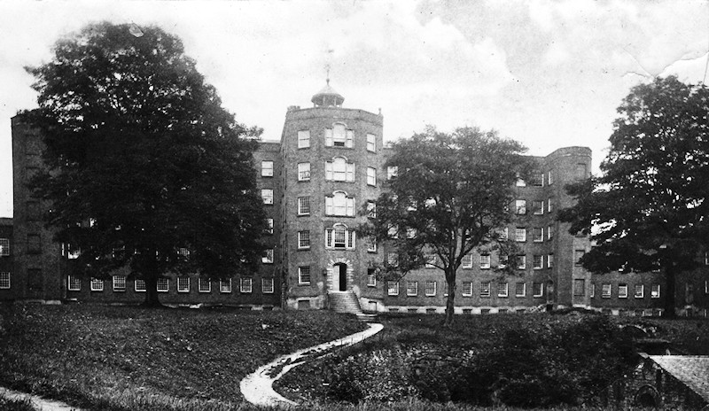 The front of Mellor Mill in its prime