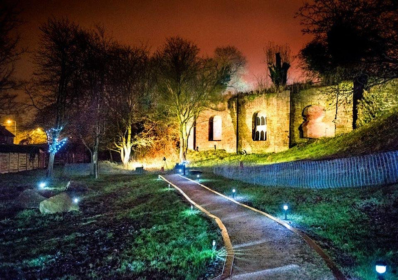 A recent image of Marple Lime Kilns