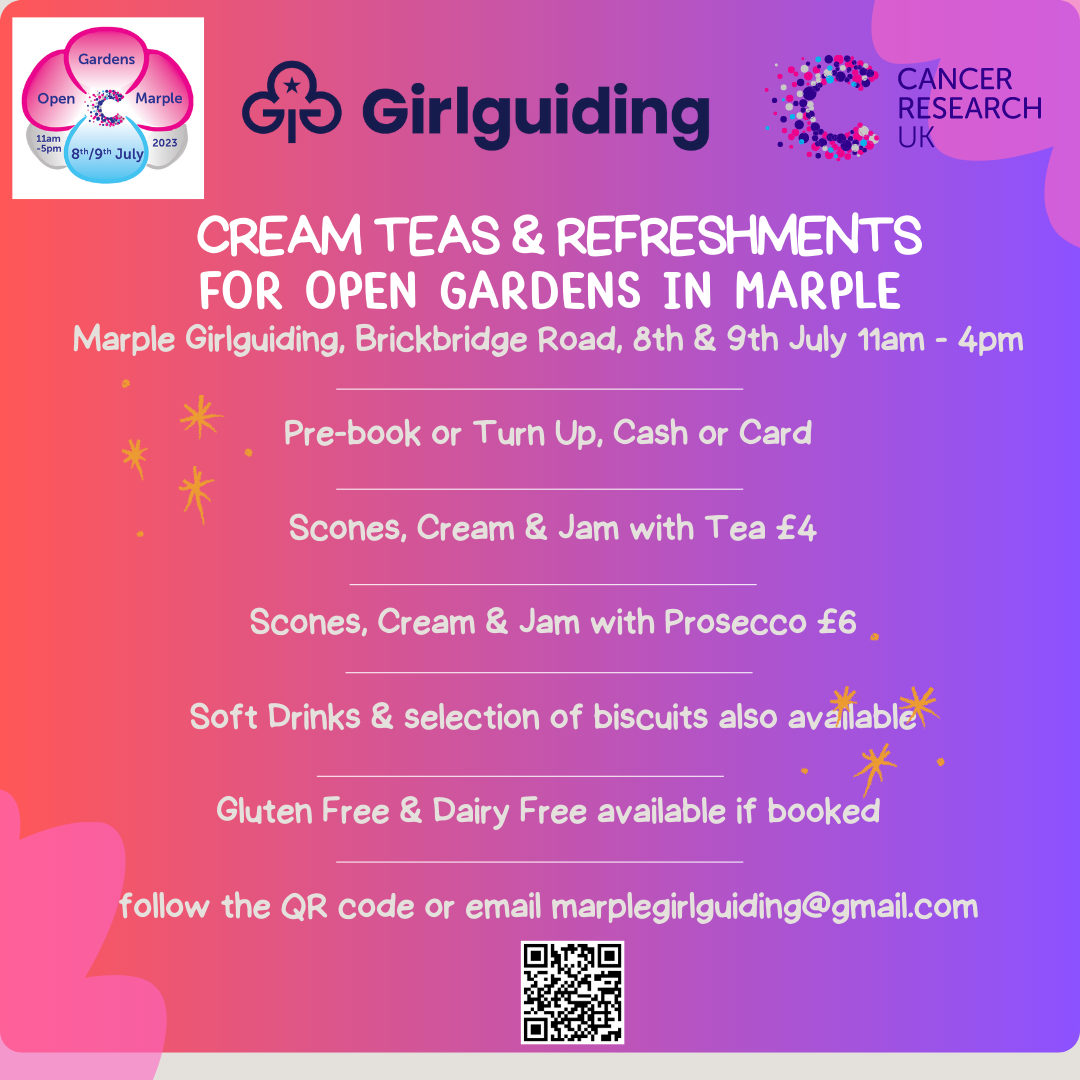 GirlGuiding Cream Teas and Refreshments