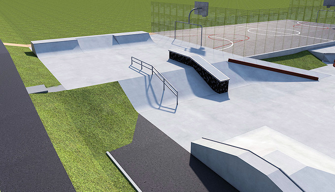 Marple Skatepark Phase 2 final design