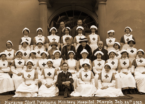 February - Wartime Nurses at Brabyns Hall