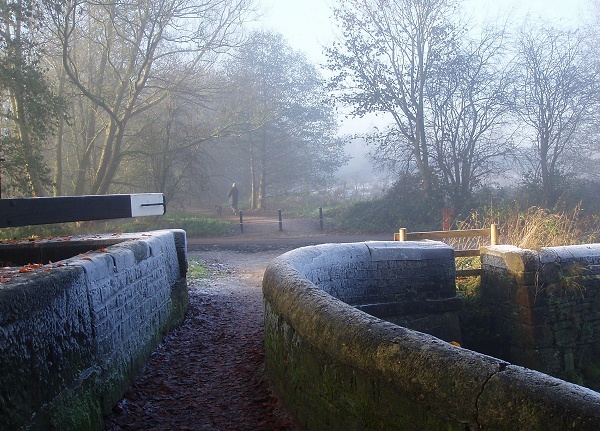 November - Mist at Lock 8 - S. Clarke