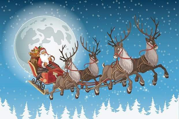 Santa's Sleigh around Marple and District 2021