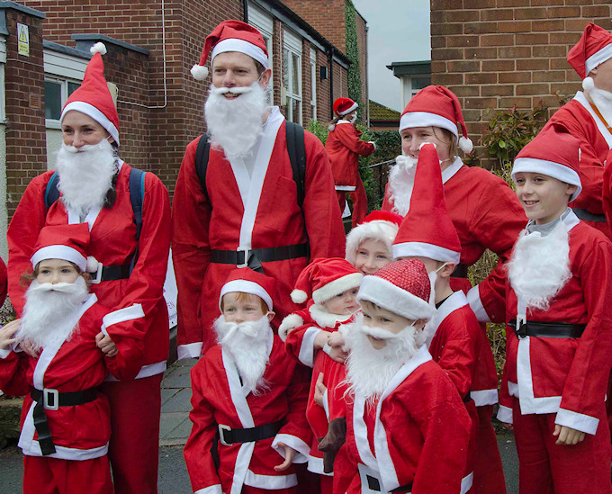 Generations of Santa Dashers