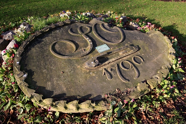 The Shuttle Stone in Marple Memorial Park