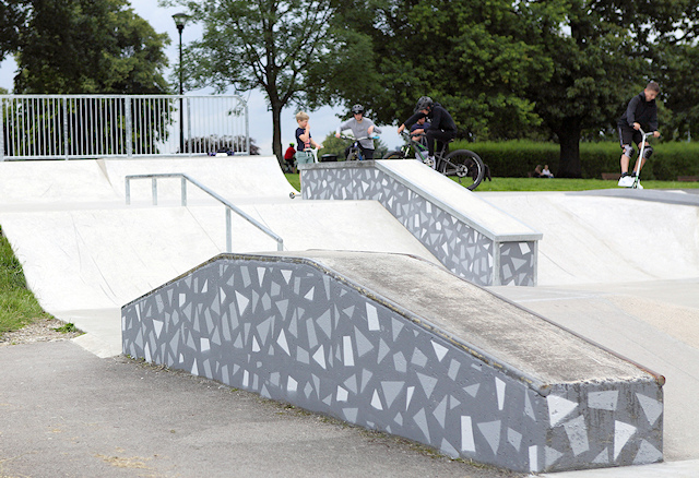 Marple Skatepark reopened