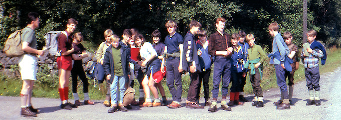 A group on the 1965 YHA Holiday