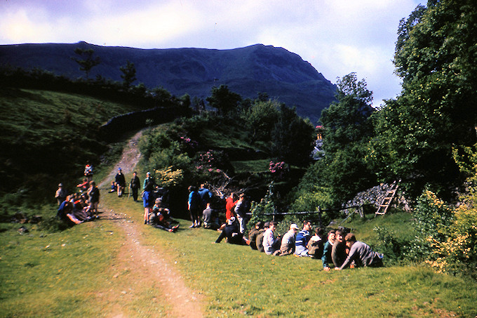 WH1962-59 Path towards Cader, near Kings