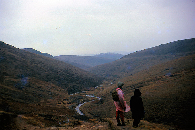 WW1965-017 Towards Glossop, above Shelf Brook