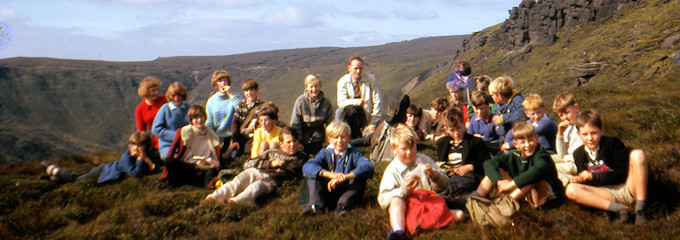 Willows Walk participants in 1964