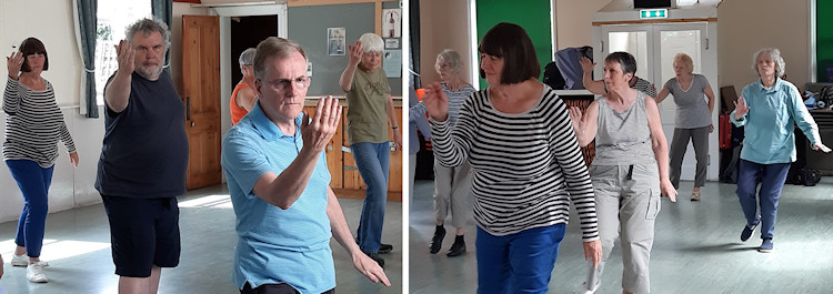 Marple Tai Chi in progress