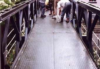Bailey Bridge Installed
