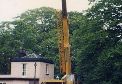 Bailey Bridge Installed