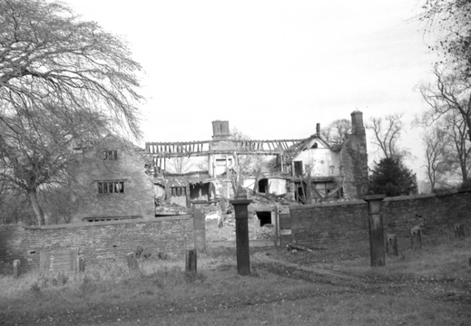 21 Marple Hall in Ruins