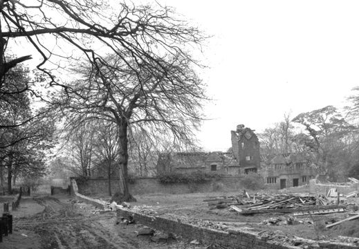 28 Marple Hall in Ruins