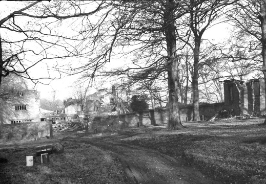 25 Marple Hall in Ruins