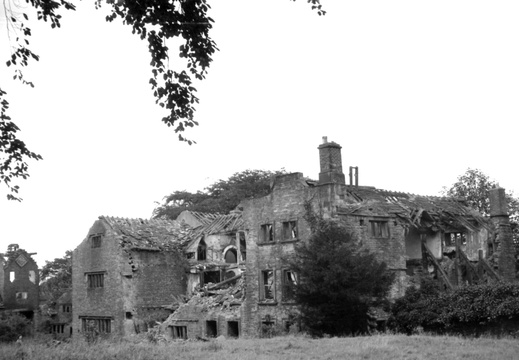 14 Marple Hall in Ruins