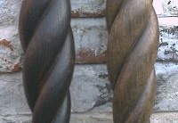 Oak Spindles from Staircase