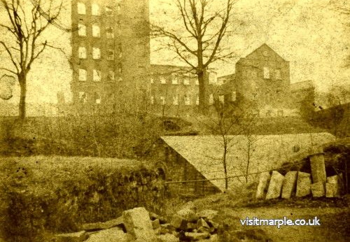 Mellor Mill after Fire