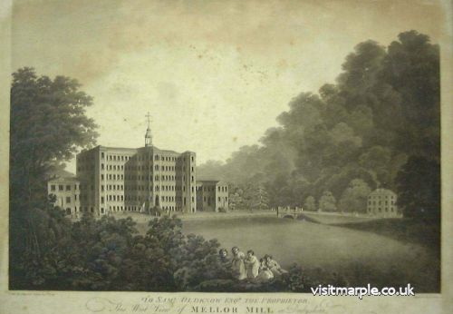 Mellor Mill Engraving