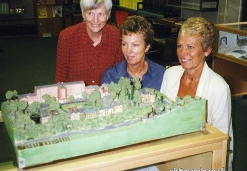 Tom Oldham Model of Mellor Mill