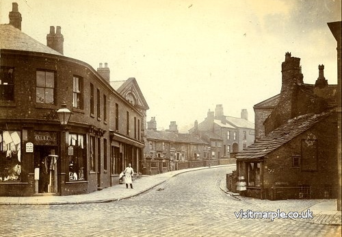 Junction with Stockport Road