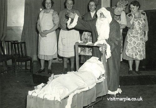 Hollins Mill Canteen at Christmas