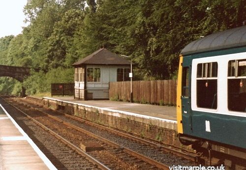 Marple Station 1980