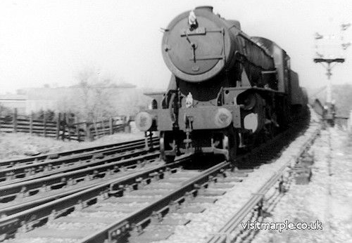 Trains in Marple c1960-63 (16)