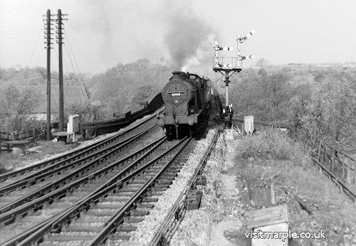 Trains in Marple c1960-63 (19)