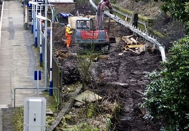 Marple Station Improvements 2012-02-29