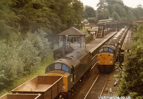 Marple Station 1980
