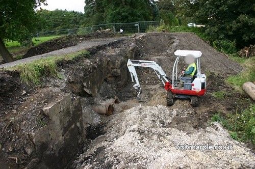 2007-09-20 Scroll Bridge excavation