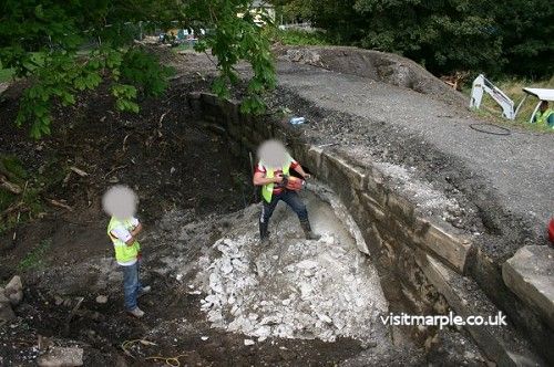 2007-09-20 Scroll Bridge excavation