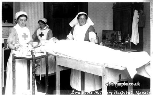 BMH Nurses at work in Brabyns Hall