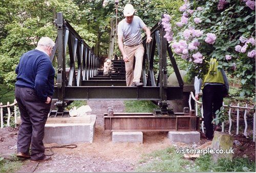 Bailey Bridge Installed