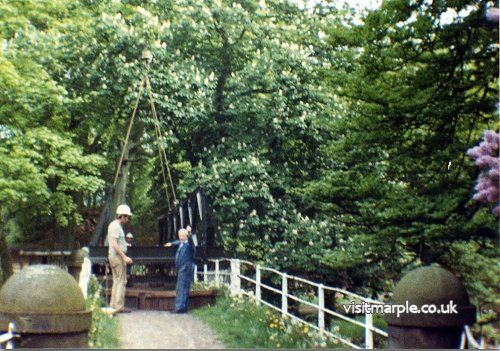 Bailey Bridge Installed